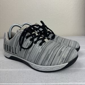 Nobull Linear Athletic Gym Trainers CrossFit Shoes Gray Arctic Speckle M 8/W 9.5